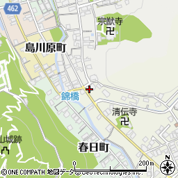岐阜県高山市江名子町577周辺の地図