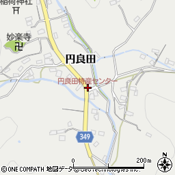 円良田特産センター周辺の地図