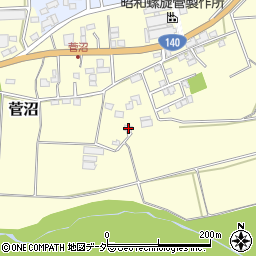 埼玉県深谷市菅沼686周辺の地図