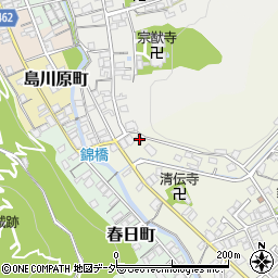 岐阜県高山市江名子町5213周辺の地図