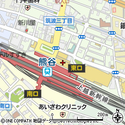 ミスタードーナツアズ熊谷ショップ周辺の地図