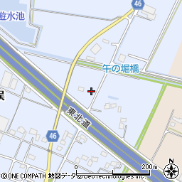 三俣橋周辺の地図