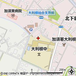 埼玉県加須市北下新井1689周辺の地図