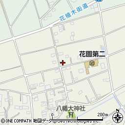 埼玉県深谷市永田425周辺の地図