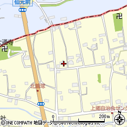 埼玉県深谷市武蔵野458周辺の地図