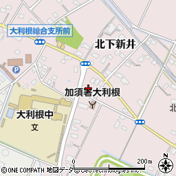 埼玉県加須市北下新井775周辺の地図