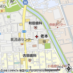 〒361-0074 埼玉県行田市旭町の地図