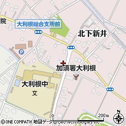 埼玉県加須市北下新井1701周辺の地図