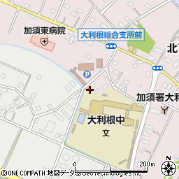 埼玉県加須市北下新井1689-2周辺の地図