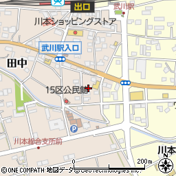 埼玉県深谷市田中133周辺の地図