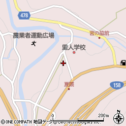 岐阜県高山市清見町夏厩944周辺の地図