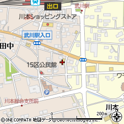 埼玉県深谷市田中137周辺の地図
