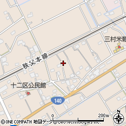 埼玉県深谷市田中858周辺の地図