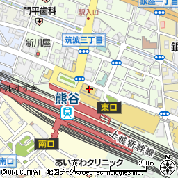 株式会社かんぽ生命保険　熊谷支店周辺の地図