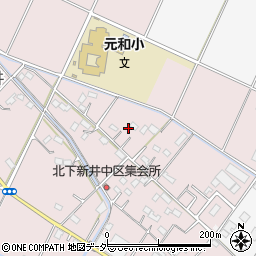 埼玉県加須市北下新井576周辺の地図