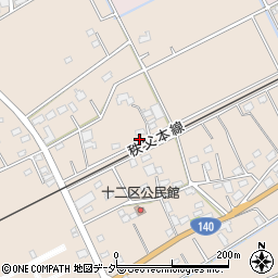 埼玉県深谷市田中1214周辺の地図