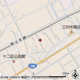 埼玉県深谷市田中857周辺の地図