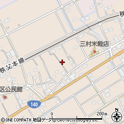埼玉県深谷市田中852周辺の地図