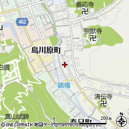 岐阜県高山市宗猷寺町20周辺の地図