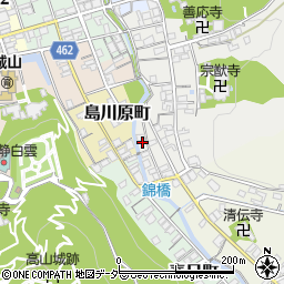 岐阜県高山市宗猷寺町4周辺の地図