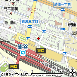 Ｒ＆Ｂホテル熊谷駅前周辺の地図