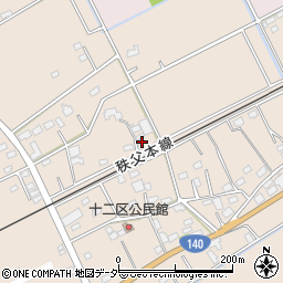 埼玉県深谷市田中1204周辺の地図