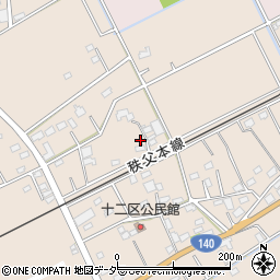 埼玉県深谷市田中1212周辺の地図