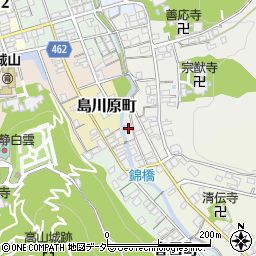 岐阜県高山市宗猷寺町6周辺の地図