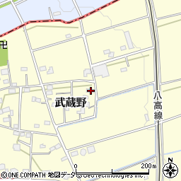 埼玉県深谷市武蔵野565周辺の地図