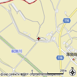 茨城県行方市芹沢65周辺の地図