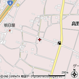 茨城県古河市高野1180周辺の地図