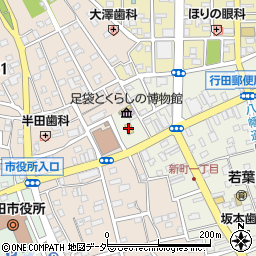 セブンイレブン行田商工センター前店周辺の地図