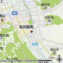 岐阜県高山市宗猷寺町7周辺の地図