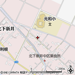 埼玉県加須市北下新井618-2周辺の地図