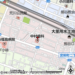 ウィークリーマンションパークス熊谷周辺の地図