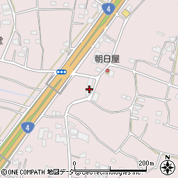 茨城県古河市高野596周辺の地図