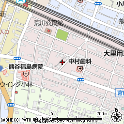タイムズ熊谷宮前町第３駐車場周辺の地図