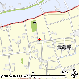 埼玉県深谷市武蔵野512周辺の地図
