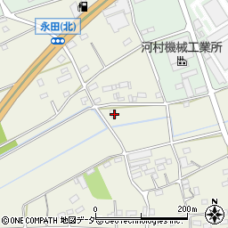 埼玉県深谷市永田2084周辺の地図