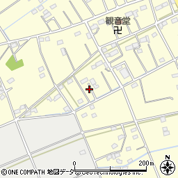 埼玉県深谷市武蔵野3758周辺の地図