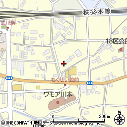 埼玉県深谷市菅沼111周辺の地図