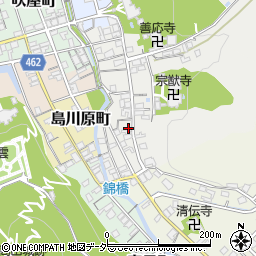 岐阜県高山市宗猷寺町124周辺の地図