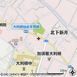 埼玉県加須市北下新井2072周辺の地図