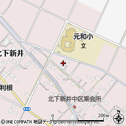 埼玉県加須市北下新井618周辺の地図