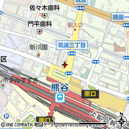 ファミリーマート熊谷駅北口店周辺の地図