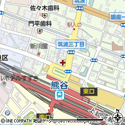 肉×地酒 個室居酒屋 蓮 REN 熊谷駅前店周辺の地図