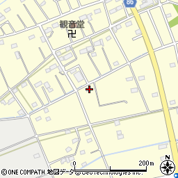埼玉県深谷市武蔵野3836周辺の地図