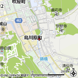 岐阜県高山市宗猷寺町8周辺の地図