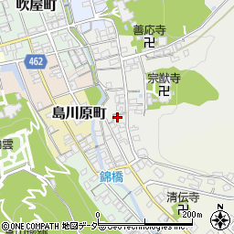 岐阜県高山市宗猷寺町120周辺の地図