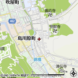 岐阜県高山市宗猷寺町119周辺の地図